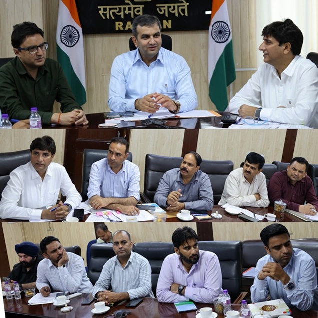 'DC Ramban directs Time-Bound Disposal of Revenue Matters, Expedited Public Service Delivery '